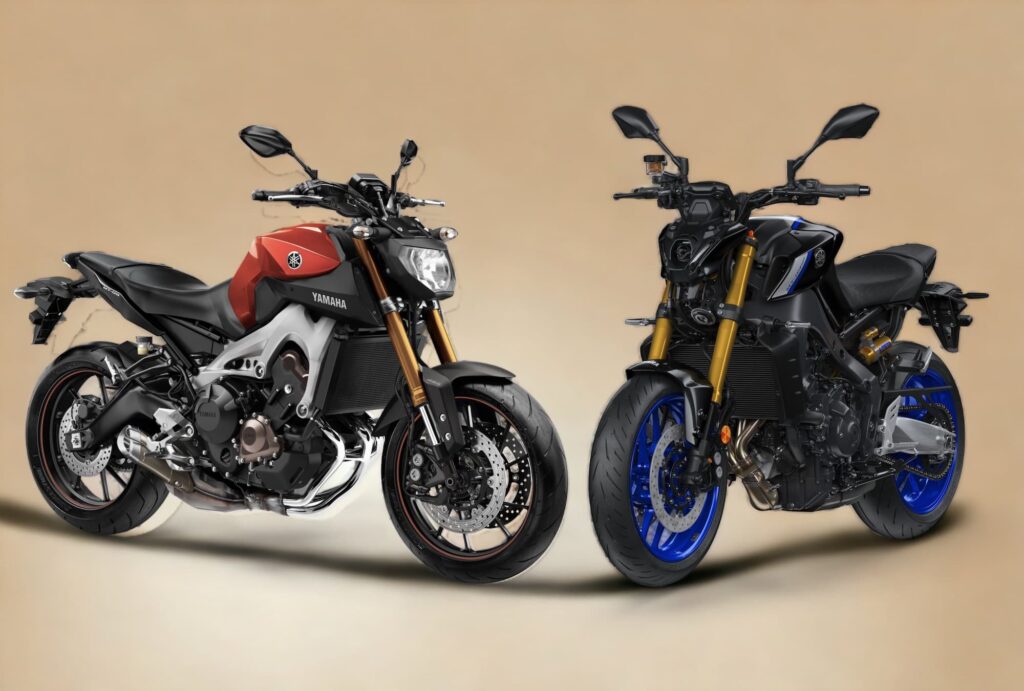 Yamaha MT-09 first to final generation