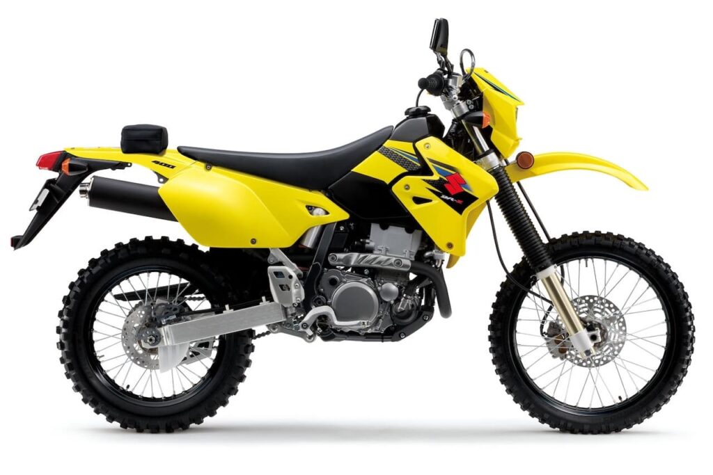 Yellow Suzuki DR-Z400SE