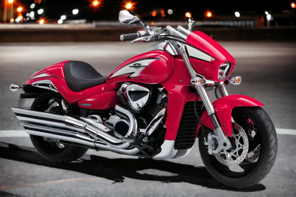 2013 Suzuki Boulevard M109R Pearl Mira Red