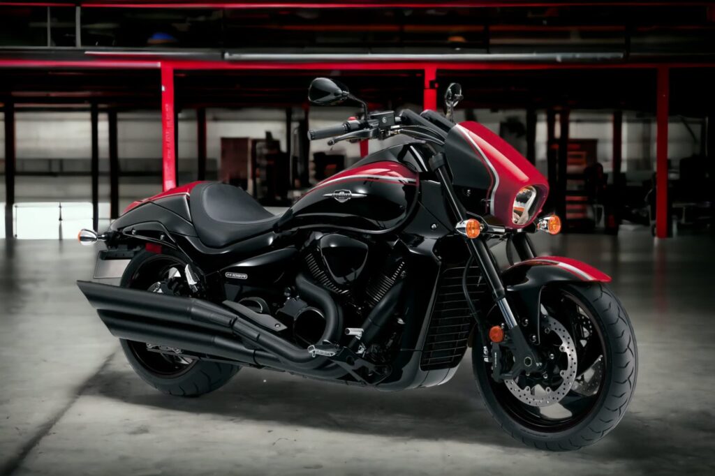 2015 Suzuki Boulevard M109R Candy Daring Red Glass Sparkle Black