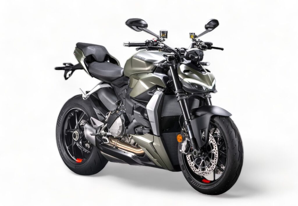 2023 Ducati Streetfighter V2 Storm Green