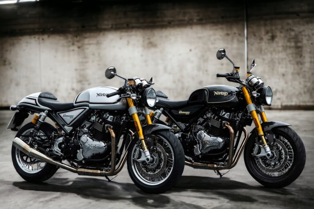 Best-Looking Motorcycles of 2024 — My Personal Favourites 10 Norton Commando 961 SP and CR static right-side three-quarter view