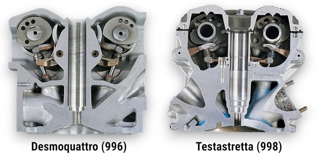Desmoquattro vs Testastretta internal design