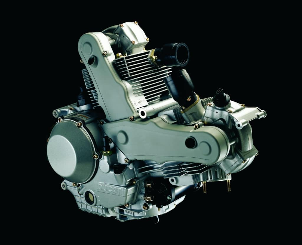 Ducati 1000DS Dual Spark Desmodue engine