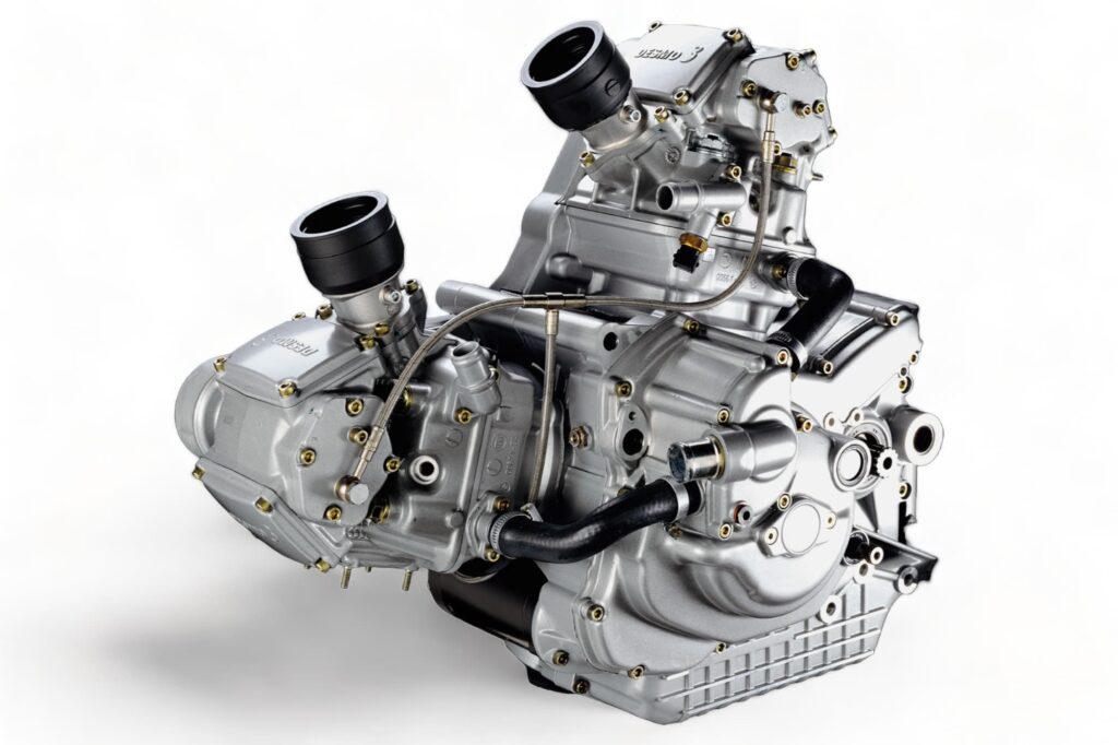 Ducati Desmotre Desmo3 engine from ST3