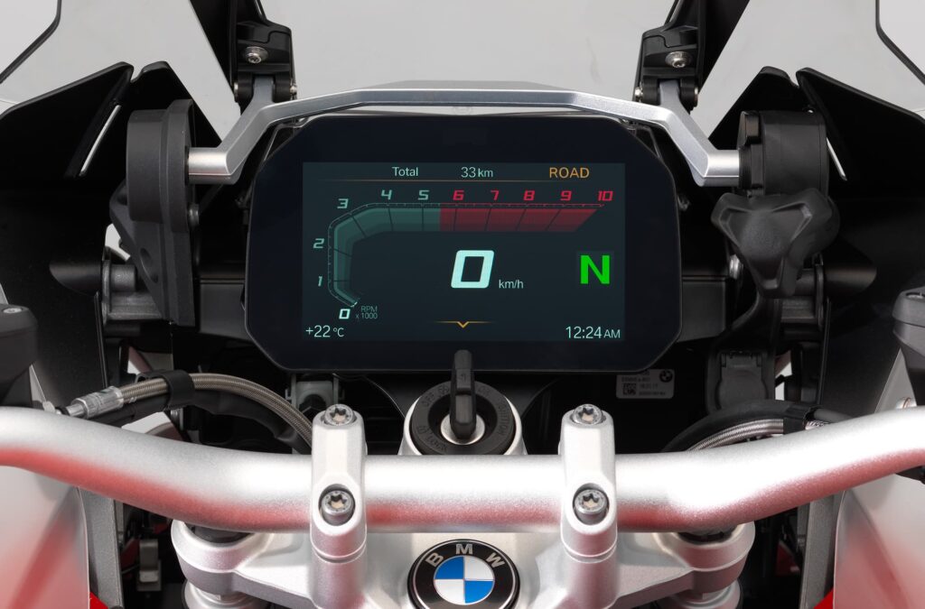 BMW Connectivity TFT Display from R 1200 GS 2017