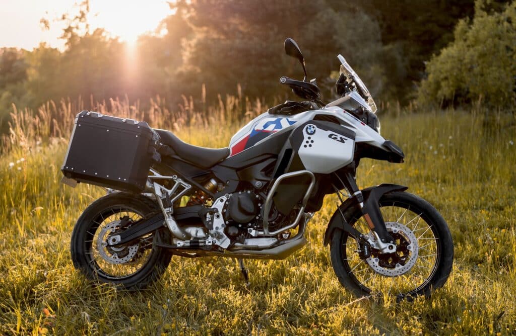 BMW F 900 GS Adventure RHS Static in field