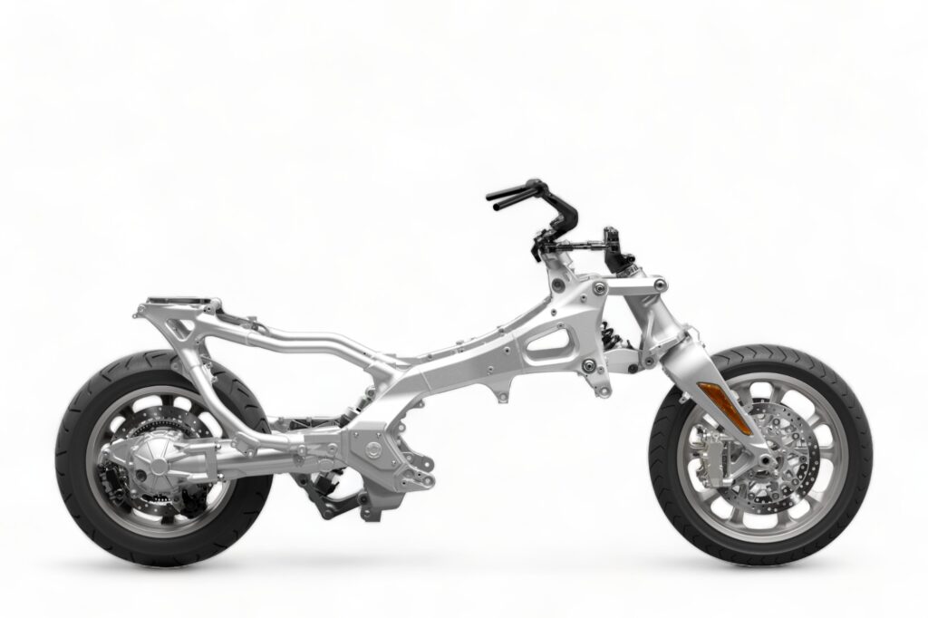 2018 6th gen Honda GL1800 Gold Wing suspension and chassis