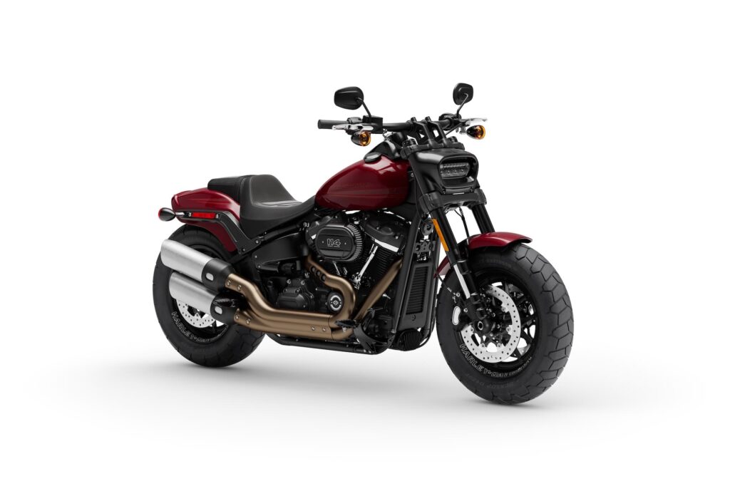 2020 Harley-Davidson FXFBS Fat Bob 114 Red RHS 3-4