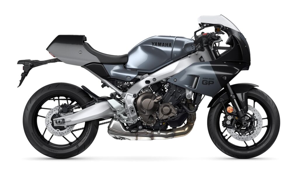 2024 Yamaha XSR900 GP Power Grey Studio rhs