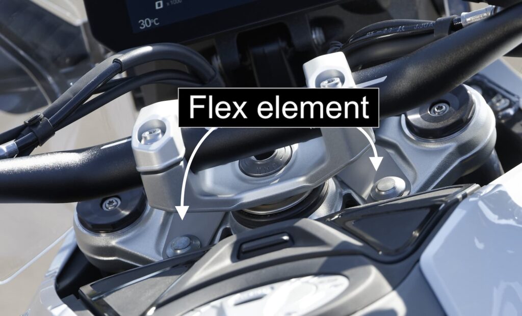 BMW R 1300 GS Flex Element in Evo Telelever web