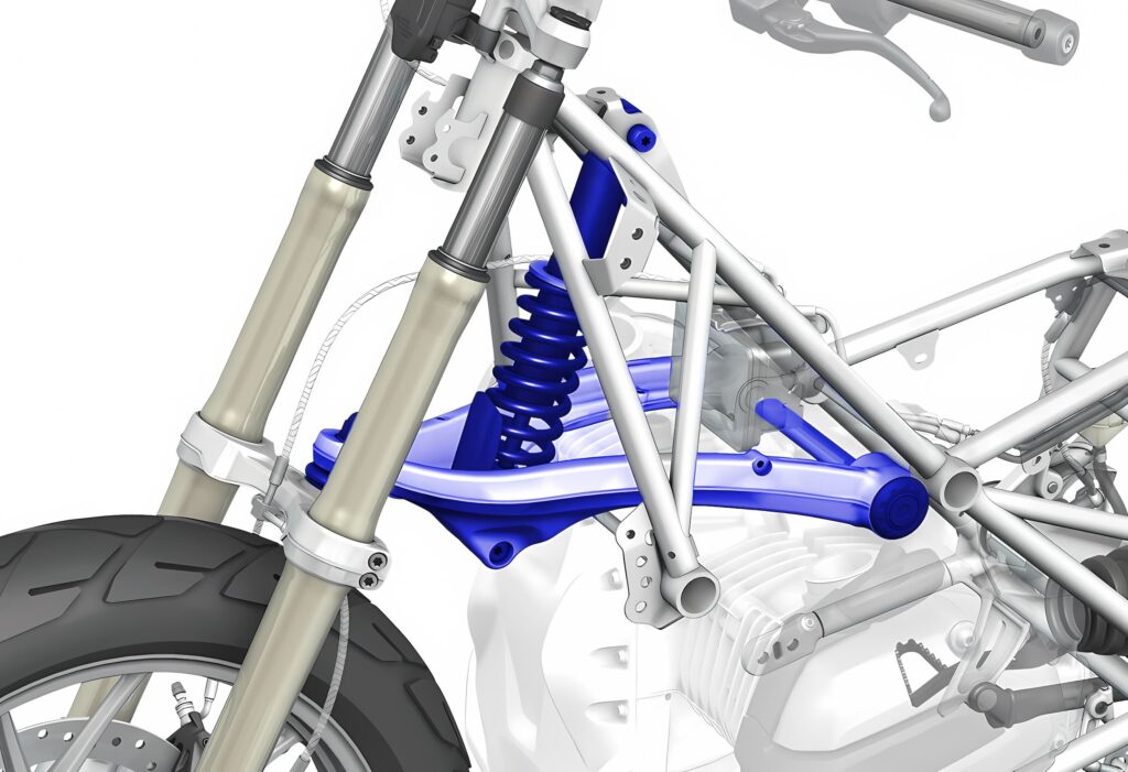 BMW Telelever front suspension cover image hi res