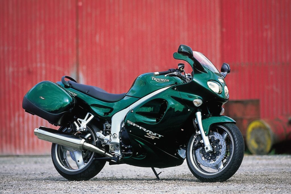 Triumph Sprint ST 955i green