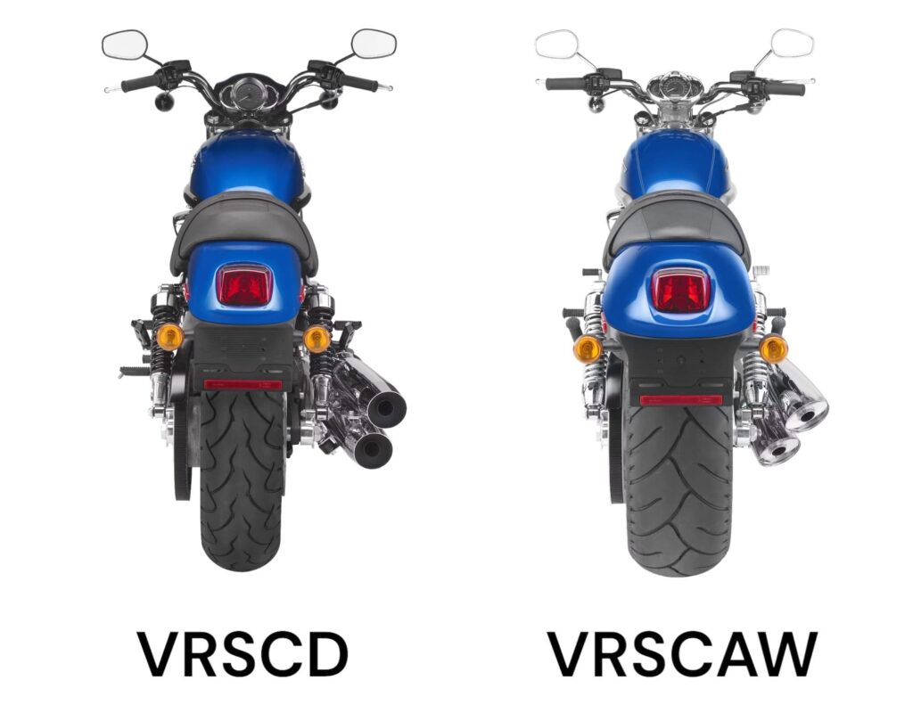 2007 Harley-Davidson VRSCD vs VRSCAW