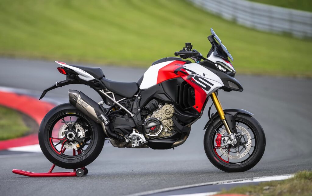 Best-Looking Motorcycles of 2024 — My Personal Favourites 5 2024 Ducati Multistrada V4 RS static on track