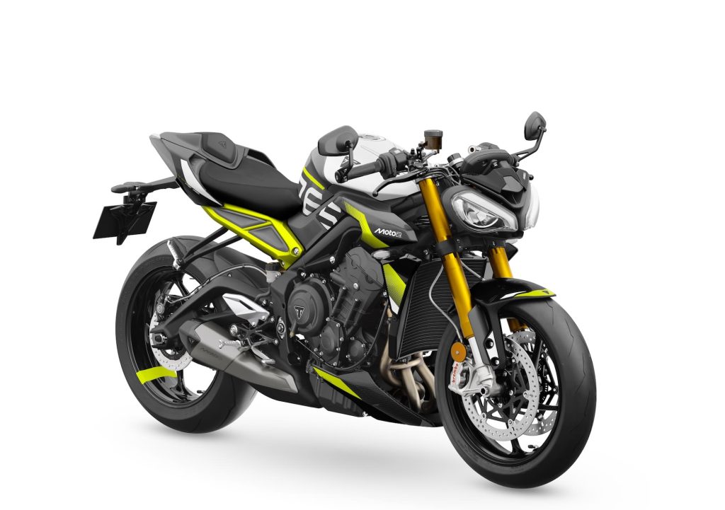 Triumph Street Triple 765 RS Review: Almost Perfect (2023–2026) 16 Triumph Street Triple 765 Moto 2, Mineral Grey
