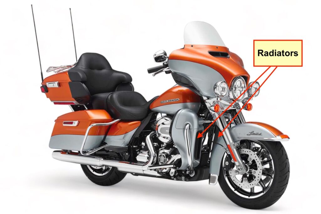 2014 Harley-Davidson Ultra Limited with Liquid Cooling annotated