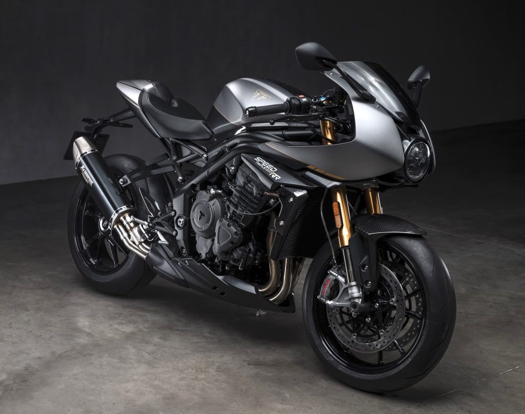 The Triumph Speed Triple Model history, 1994-today. 25 2024 Triumph Speed Triple RR Breitling