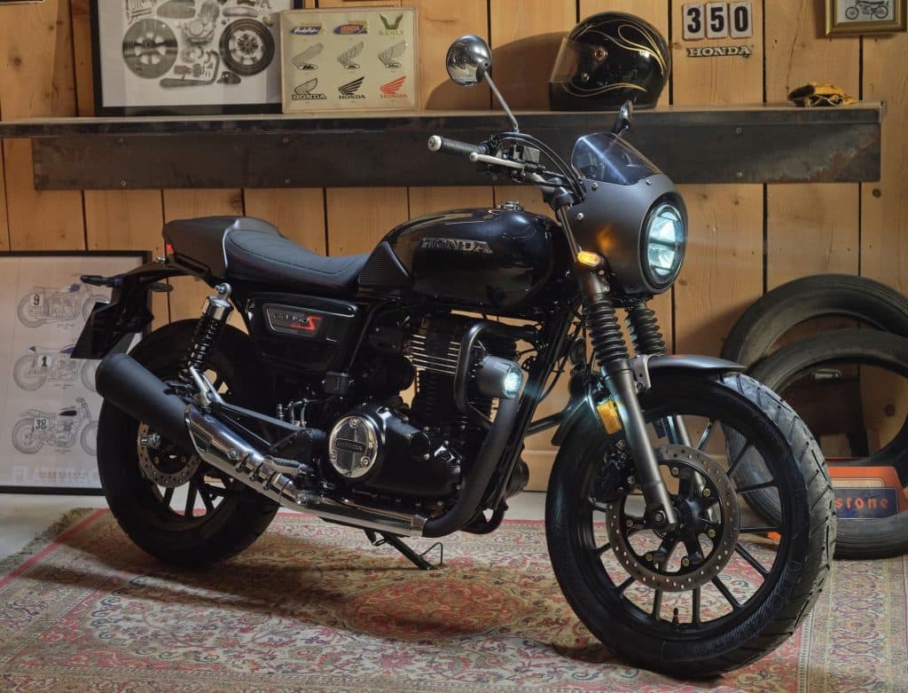 The Problem with Adventure Sport Tourers 6 2025 Honda GB350S RHS 3-4 static