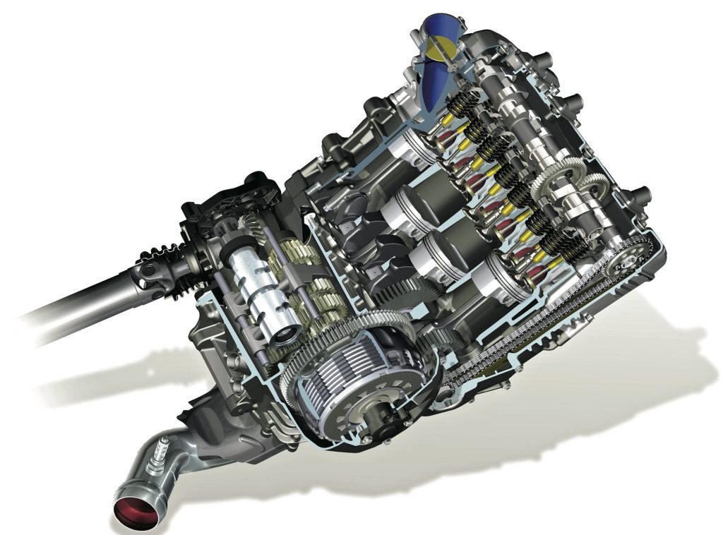 All About the 2005+ BMW K 1200 S/R and K 1300 S/R/GT 2 BMW K 1200 S engine