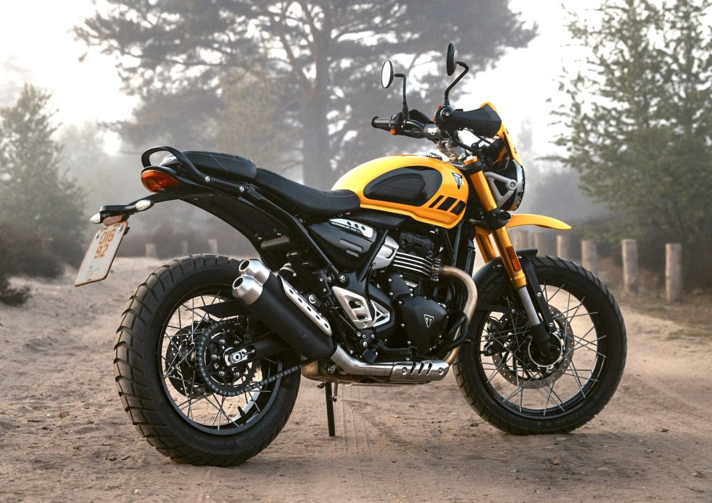 Triumph 400 Model Guide 1 Triumph Scrambler 400 XC - cover image for Triumph 400 motorcycles