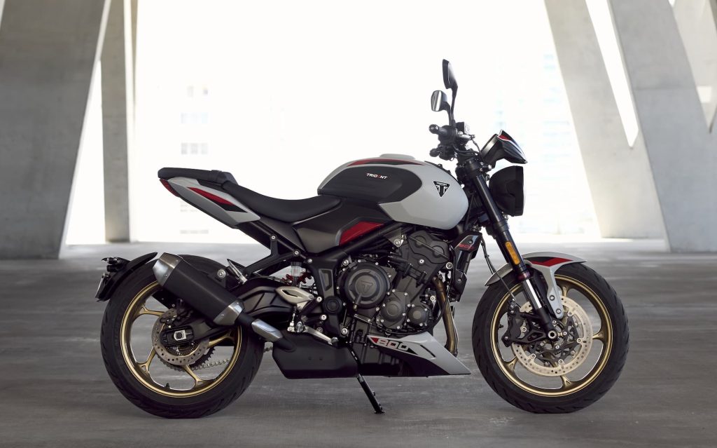 Best-Looking Motorcycles of 2026 — Just, Like, My Opinion, Man 8 Triumph Trident 800 RHS static in garage