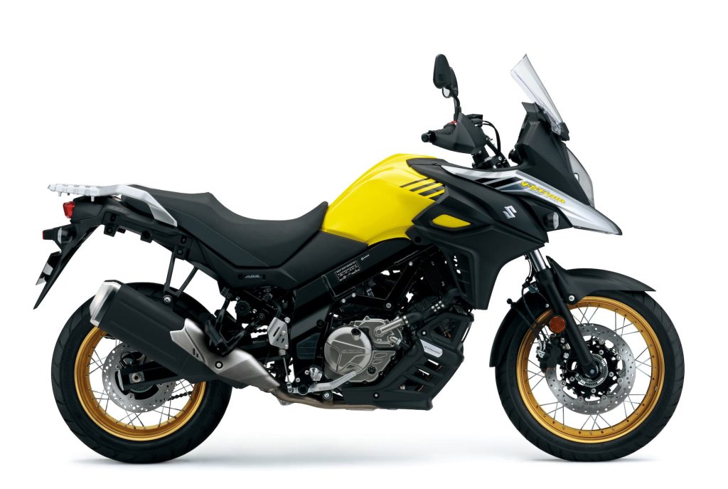 Suzuki V-Strom 800 Buyer’s Guide — RE vs DE, Engine, and Alternatives 2 2017 Suzuki V-Strom 650XT DL650 yellow rhs