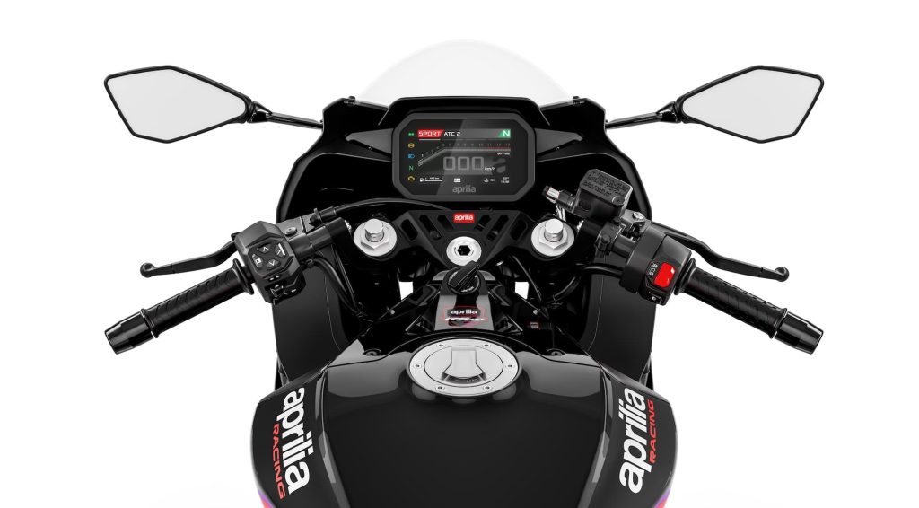 Aprilia RS 457 — More than the Sum of its Parts 9 2026 Aprilia RS 457 GP Replica Cockpit