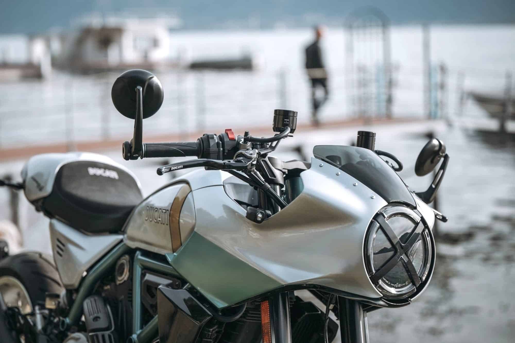 I want to be rich so I can have toys like the Ducati Formula 73 7 2026 Ducati Formula 73 headlight, fairing and bar-end mirrors