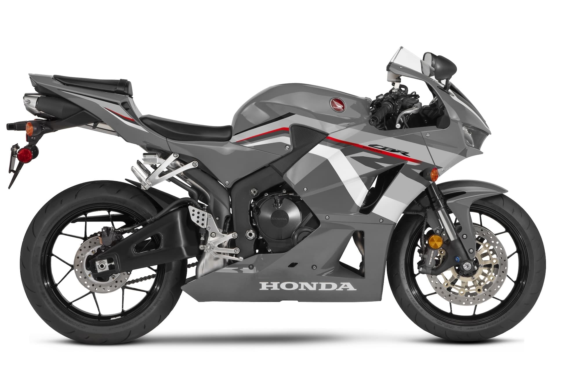 Honda CBR600RR — The Complete Buyer's Guide (2003-2026) 11 2026 US-spec Honda CBR600RR in Deep Pearl Gray, right side