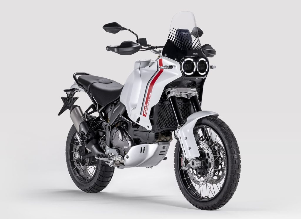 Ducati DesertX Buyer's Guide 4 Ducati DesertX - Studio RHS diagonal view