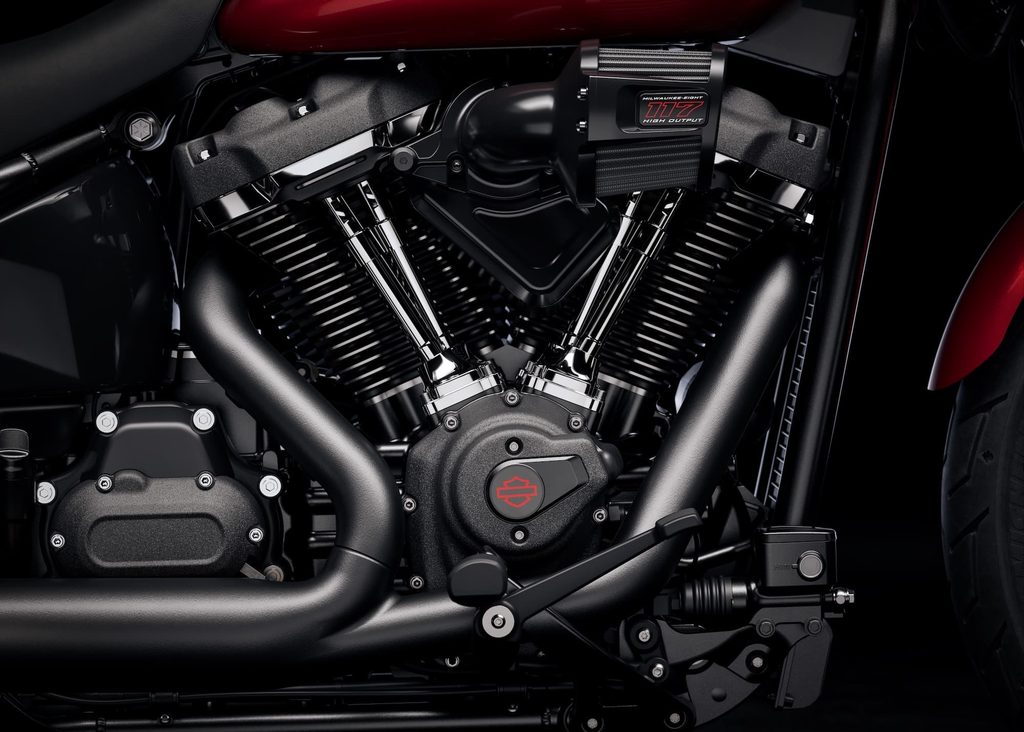 Harley-Davidson Low Rider Buyer’s Guide and Model History 3 Milwaukee-Eight 117 High Output engine in a Harley-Davidson Low Rider S