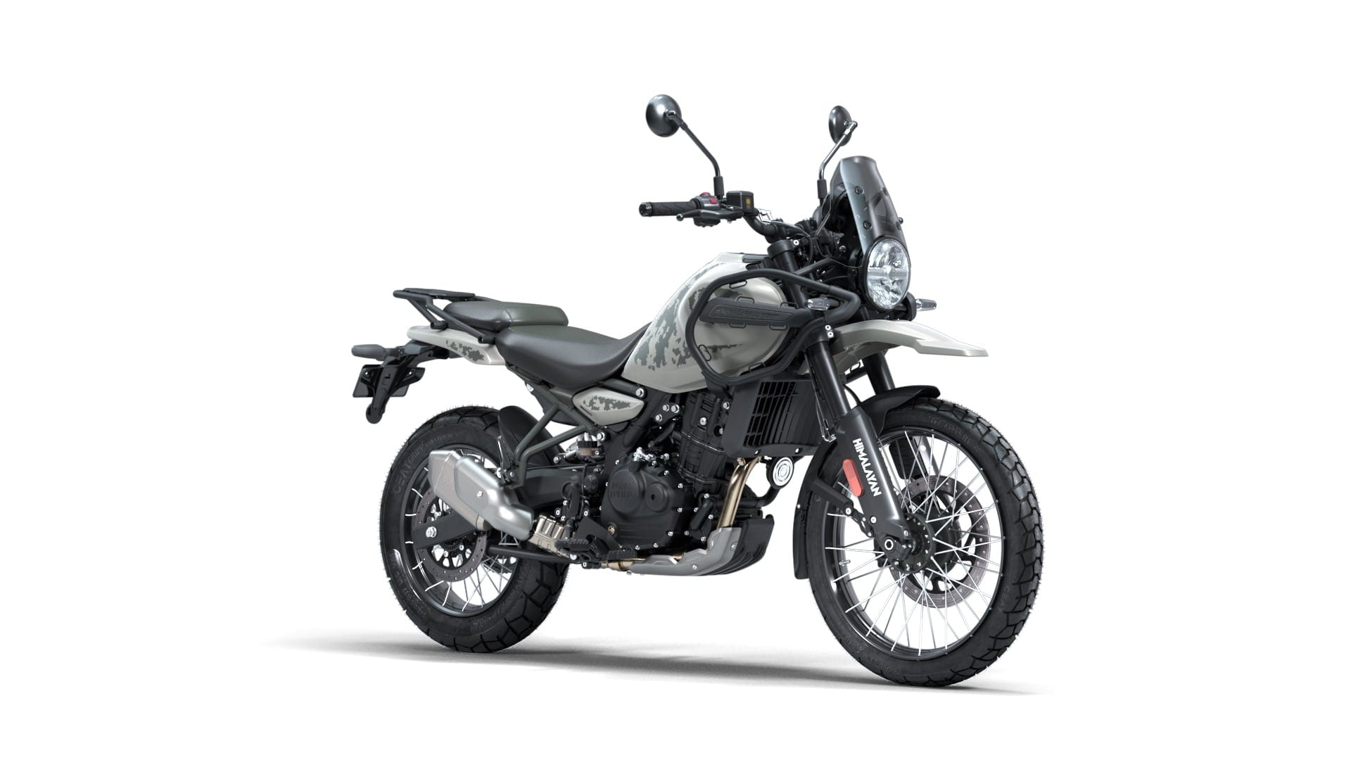 CFMOTO 450MT Review — Popular for a Reason 5 Royal Enfield Himalayan 450 in Kamet White