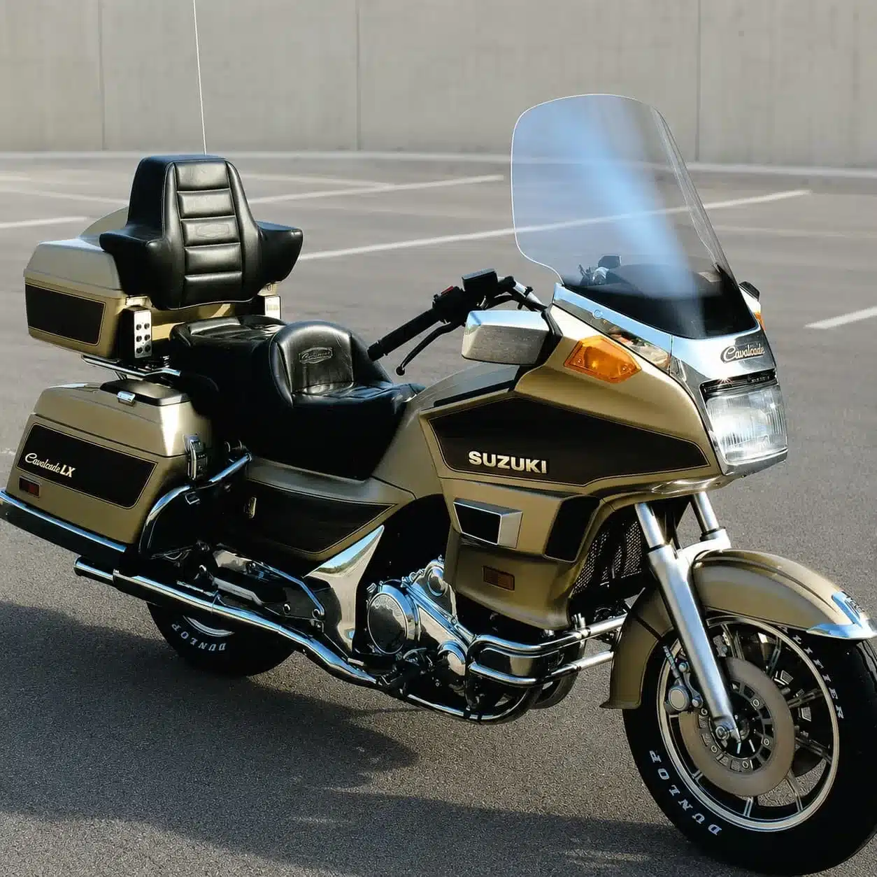All the V4 Motorcycles You Can Buy New or Used (2026) 28 Suzuki GV1400 Cavalcade V4 luxury tourer in gold