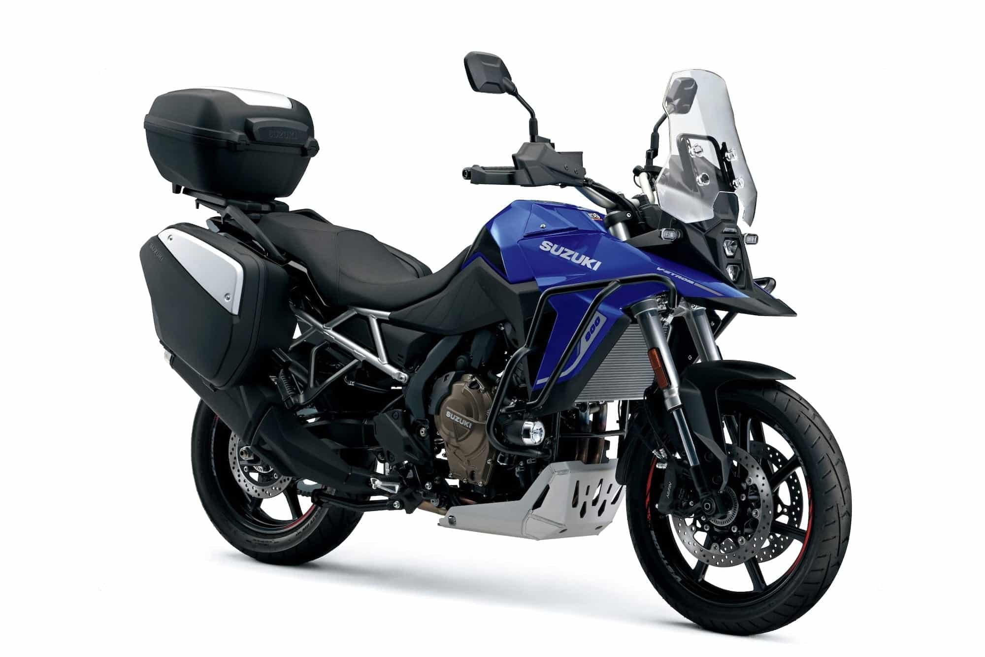 Suzuki V-Strom 800 Buyer’s Guide — RE vs DE, Engine, and Alternatives 9 Suzuki V-Strom 800RE fitted with side cases, top case and engine bars