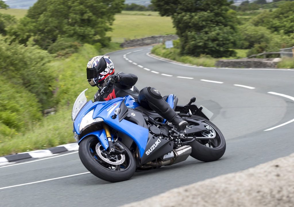 Godzilla Reborn: The Suzuki GSX-S1000 Series 8 Suzuki GSX-S1000F on a winding road
