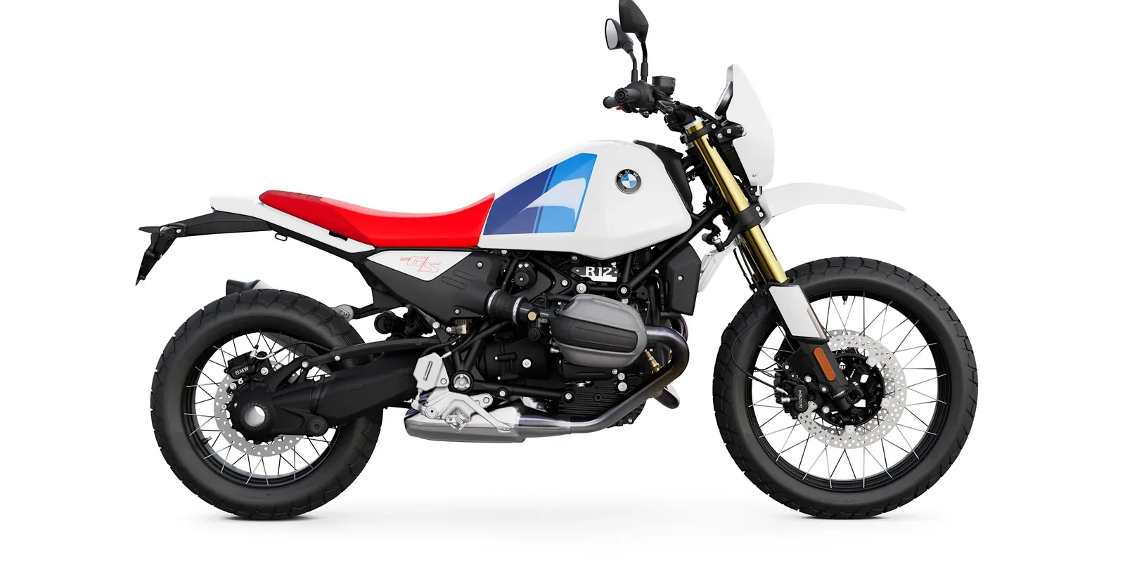 BMW R 12 Model Range Buyer’s Guide — Cruiser, nineT, S and G/S 8 BMW R 12 G/S with a 21-inch front wheel, high exhaust and red seat