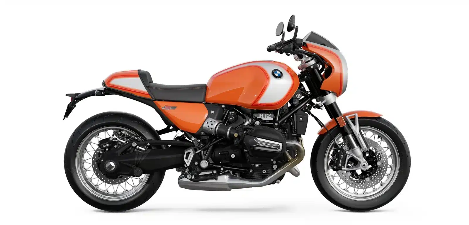 BMW R 12 Model Range Buyer’s Guide — Cruiser, nineT, S and G/S 6 BMW R 12 S in Lava orange with cockpit fairing and spoked wheels